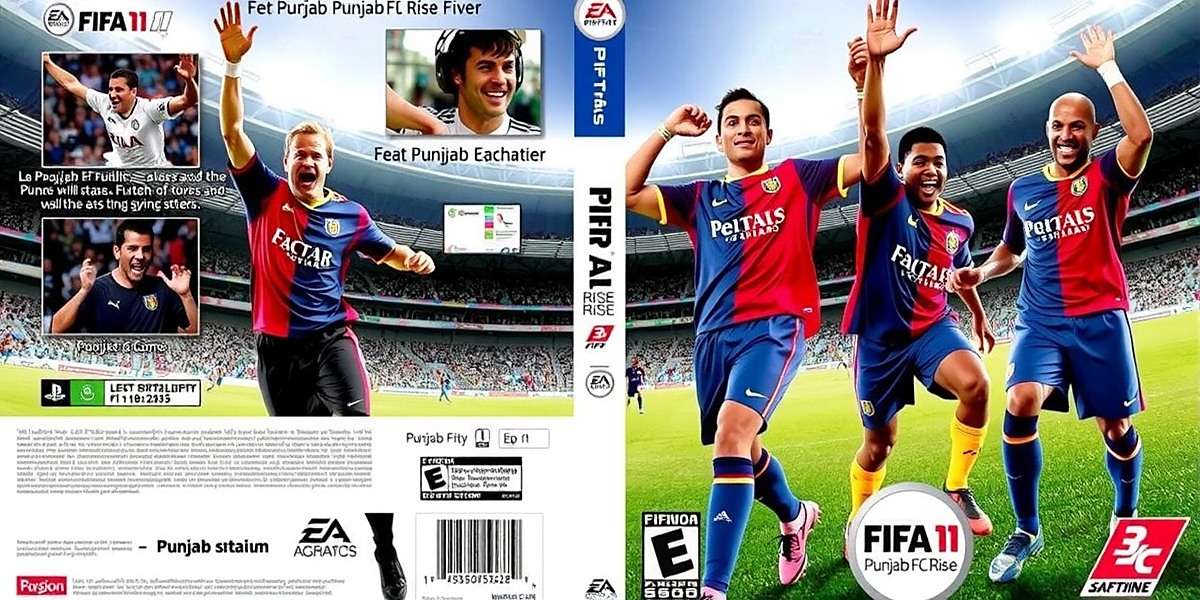 FIFA 11: Punjab FC Rise Cover FIFA 11: Punjab FC Rise game cover showing Punjab FC players celebrating victory at Punjab Stadium